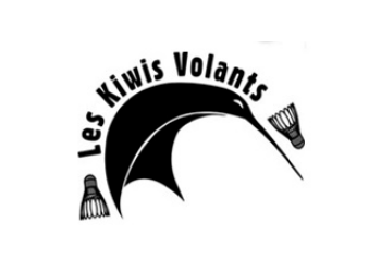 Logo Kiwis Volants Badminton - Comité Départemental Somme Badminton